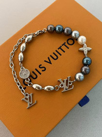 Louis Vuitton LV Letter Pearl Fusion Bracelet-3671  